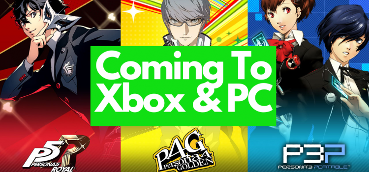 Three Persona titles are coming to Xbox, starting with Persona 5 Royal